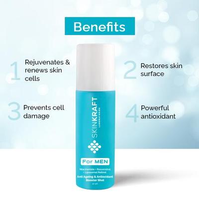 Anti Ageing & Antioxidant Booster Shot For Men - Image 5