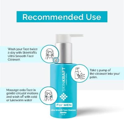 Ultra Smooth Face Cleanser For Men - Image 5